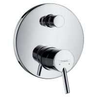 HG Talis S Смеситель для ванны, встраиваемый, переключатель вакумный, внешняя часть, с защитой EN1717, цвет: хром HG Talis S Смеситель для ванны, встраиваемый, переключатель вакумный, внешняя часть, с защитой EN1717, цвет: хром