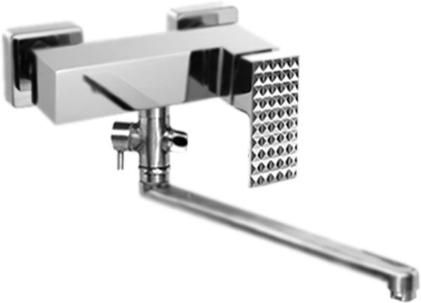 Смеситель для ванны Bronze de Luxe Grani RT980 универсальный Хром