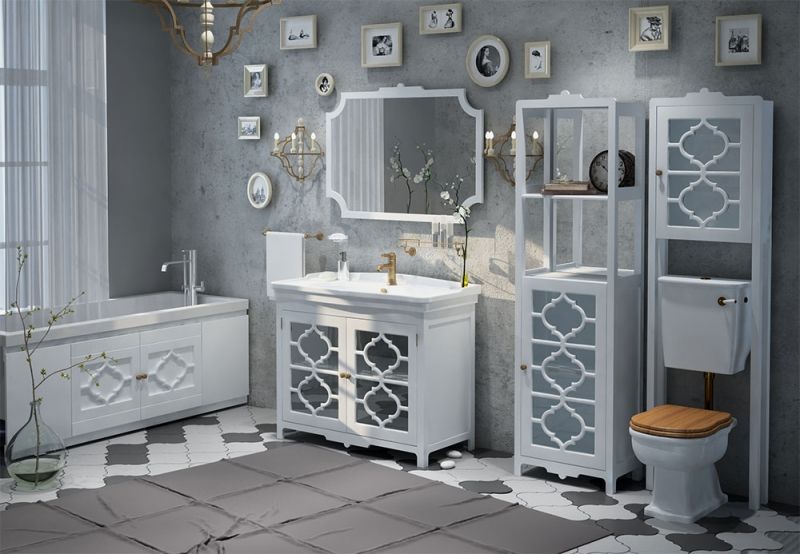 Шкаф-пенал "Манойр 50"