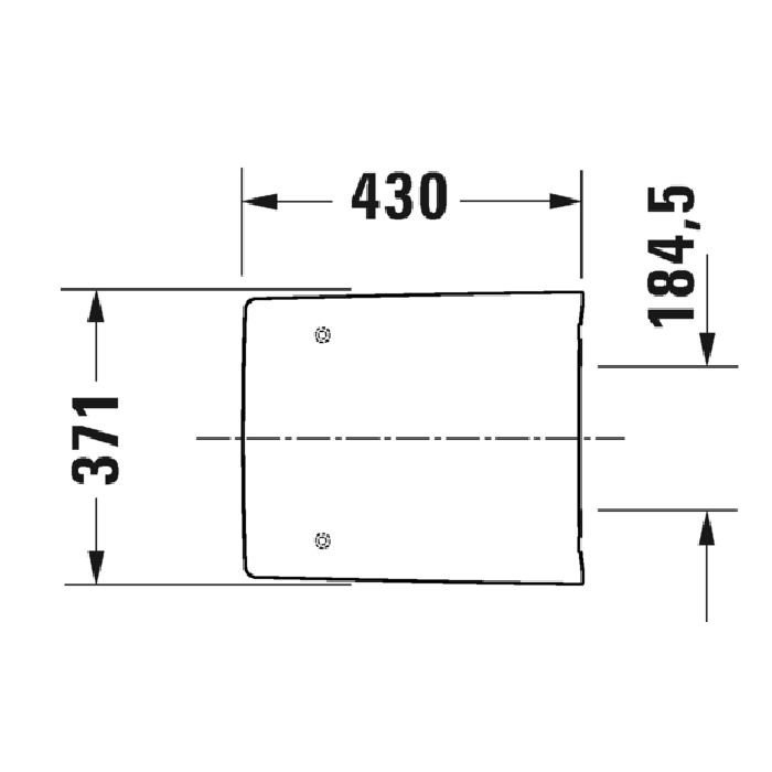 Duravit Viu Сиденье для компактного унитаза 257309 (без микролифта), петли: нерж. сталь, цвет: белый