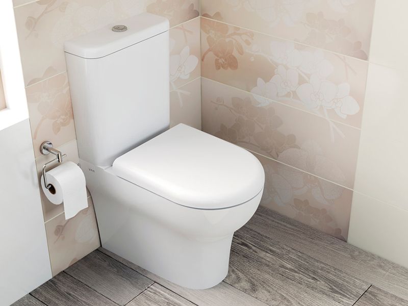 Унитаз компакт Vitra Zentrum 9012B003-7201 с бачком и сиденьем