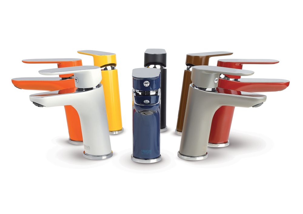 Смеситель для раковины Fiore KEVON CHIC 81WX8120, хром/белый