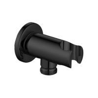 Fantini Nice Шланговое подсоединение, цвет черный матовый