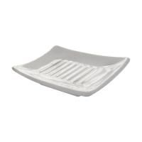 Gedy Verbena, настольная керамическая мыльница, цвет белая керамика Gedy Verbena, настольная керамическая мыльница, цвет белая керамика