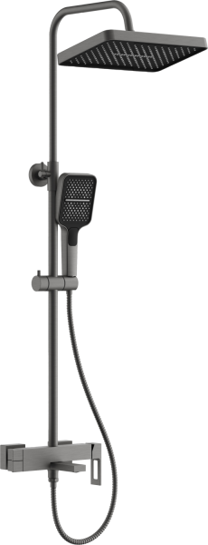 Душевая система BELZ B24658-3, оружейная сталь