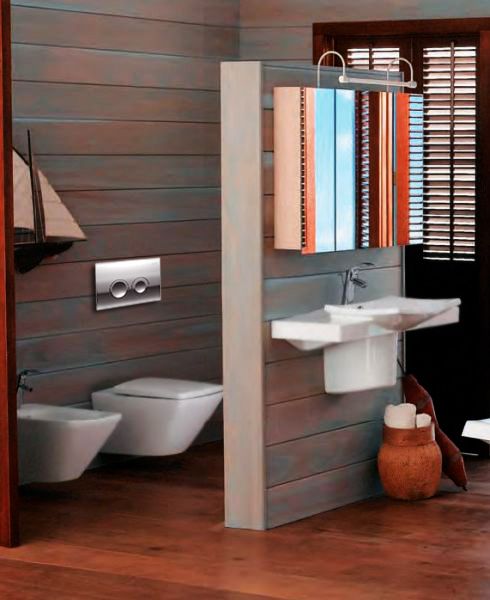 Комплект унитаза Jacob Delafon Escale E1306-00 с инсталляцией Geberit 458.122.21.1 с сиденьем Микролифт и кнопкой смыва Хром