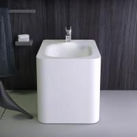 KNIEF Pride Биде напольное  51х41х42 см с 1 отв под смеситель,цвет белый матовый