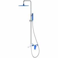 Душевая система Boheme Q 148-CRUV.2 Хром Синий Душевая система Boheme Q 148-CRUV.2 Хром Синий