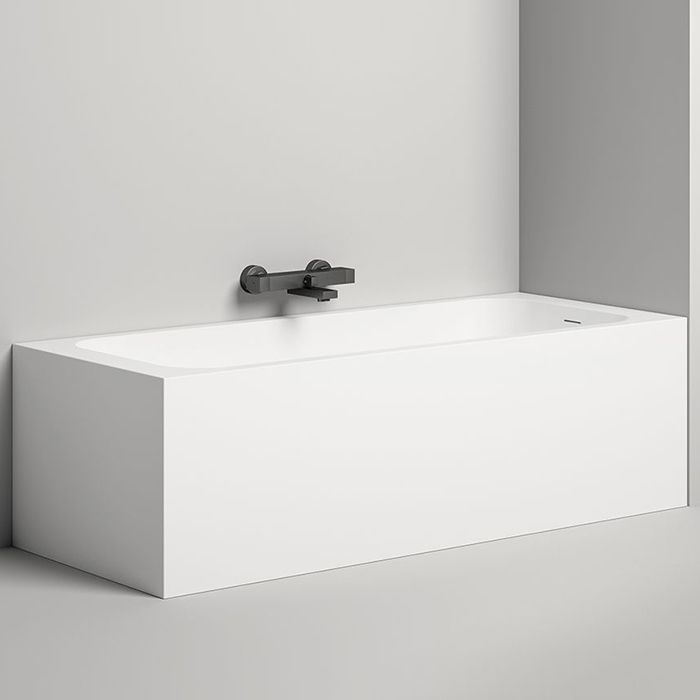 Salini ORLANDA KIT Встраиваемая ванна 1700х800х600мм, "Up&Down", сифон,  щелевой слив-перелив, мат-л: S-Sense, глянцевый, белый. Фурнитура: белая. Salini ORLANDA KIT Встраиваемая ванна 1700х800х600мм, "Up&Down", сифон,  щелевой слив-перелив, мат-л: S-Sense, глянцевый, белый. Фурнитура: белая.