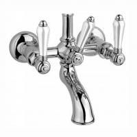 NICOLAZZI EL CAPITAN Смеситель для душевой стойки, с изливом, с переключателем, цвет хром