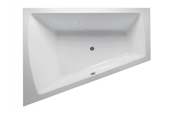 Ванна акриловая левосторонняя Vayer Trinity Гл000008156, 160x120