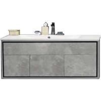 Тумба под раковину Акватон Уэльс 100 1A207901WAC30 Темный шоколад