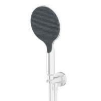 BOSSINI APICE Комплект для душа с держателем с подводом воды, ручным душем и шлангом 1500 мм., цвет белый матовый BOSSINI APICE Комплект для душа с держателем с подводом воды, ручным душем и шлангом 1500 мм., цвет белый матовый