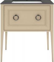 Тумба PLAZA Classic напольная с ящиком 80, капучино матовая