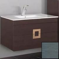 Тумба с раковиной SanVit Квадро Lux New 90 kkvadn090 с фактурой под дерево подвесная Шелк Сталь Тумба с раковиной SanVit Квадро Lux New 90 kkvadn090 с фактурой под дерево подвесная Шелк Сталь