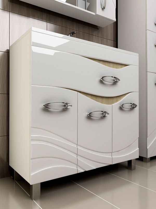 Тумба под раковину Vigo Mirella 80 Белая