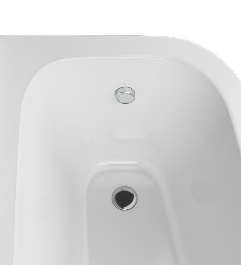 W72A-160R100W-A2 Ванна акриловая spirit  ассиметричная 160x100, без слива/перелива, правосторонняя W72A-160R100W-A2 Ванна акриловая spirit  ассиметричная 160x100, без слива/перелива, правосторонняя