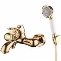 Смеситель для ванны Iddis Oldie OLDYG00i02 Желтое золото