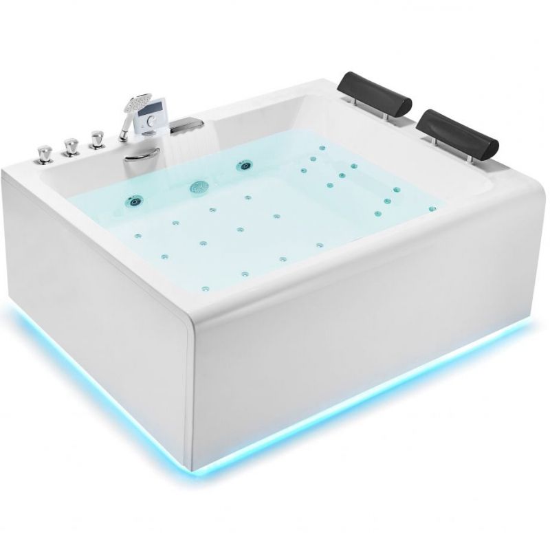 Акриловая ванна SSWW WU0822 180х140 R с гидромассажем