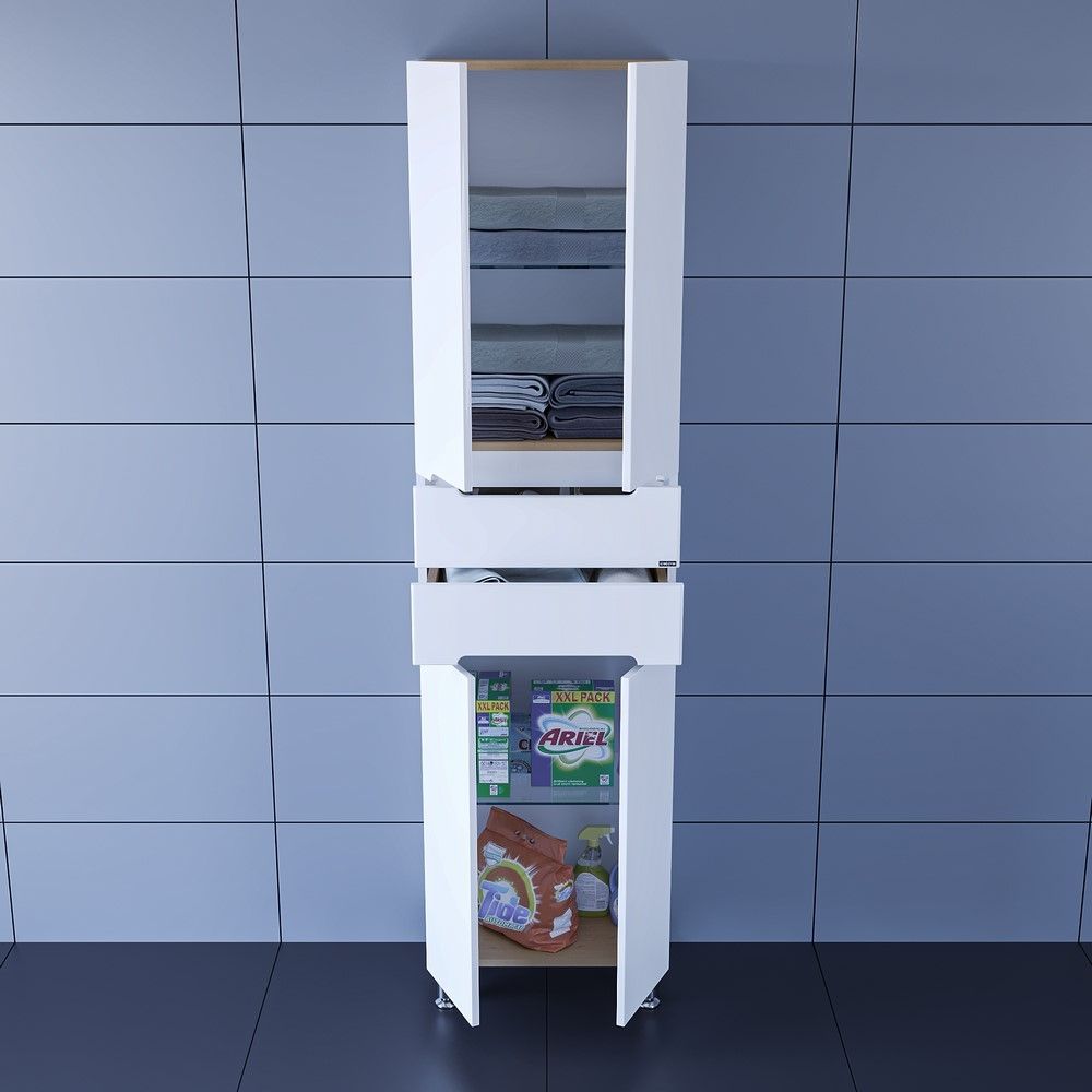 Шкаф-пенал "Лондон 50" напольная