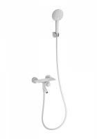 Смеситель для ванны с душем WONZON & WOGHAND CLICK, Белый матовый (WW-FE05L221-MW) Смеситель для ванны с душем WONZON & WOGHAND CLICK, Белый матовый (WW-FE05L221-MW)