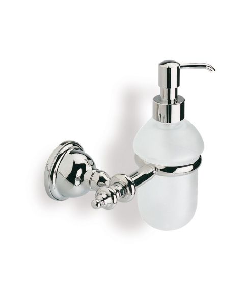Stil Haus Elite, настенный стеклянный дозатор, цвет хром