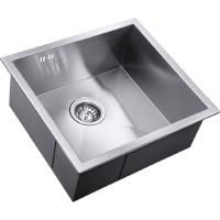 Кухонная мойка ZorG X X-4844 Матовый хром