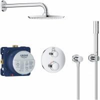 Набор для комплектации душа GROHE Grohtherm с Rainshower Cosmopolitan 210, хром (34732000) Набор для комплектации душа GROHE Grohtherm с Rainshower Cosmopolitan 210, хром (34732000)