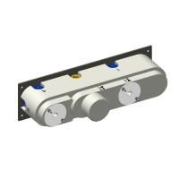 Внутрення часть, Carimali, для термостатического смесителя с держателем для душа, на 5 выходов, установка-горизонтальная, цвет-хром