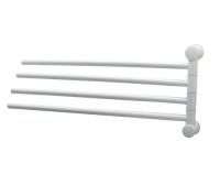 K-1034WHITE Держатель полотенец четверной K-1034WHITE Держатель полотенец четверной