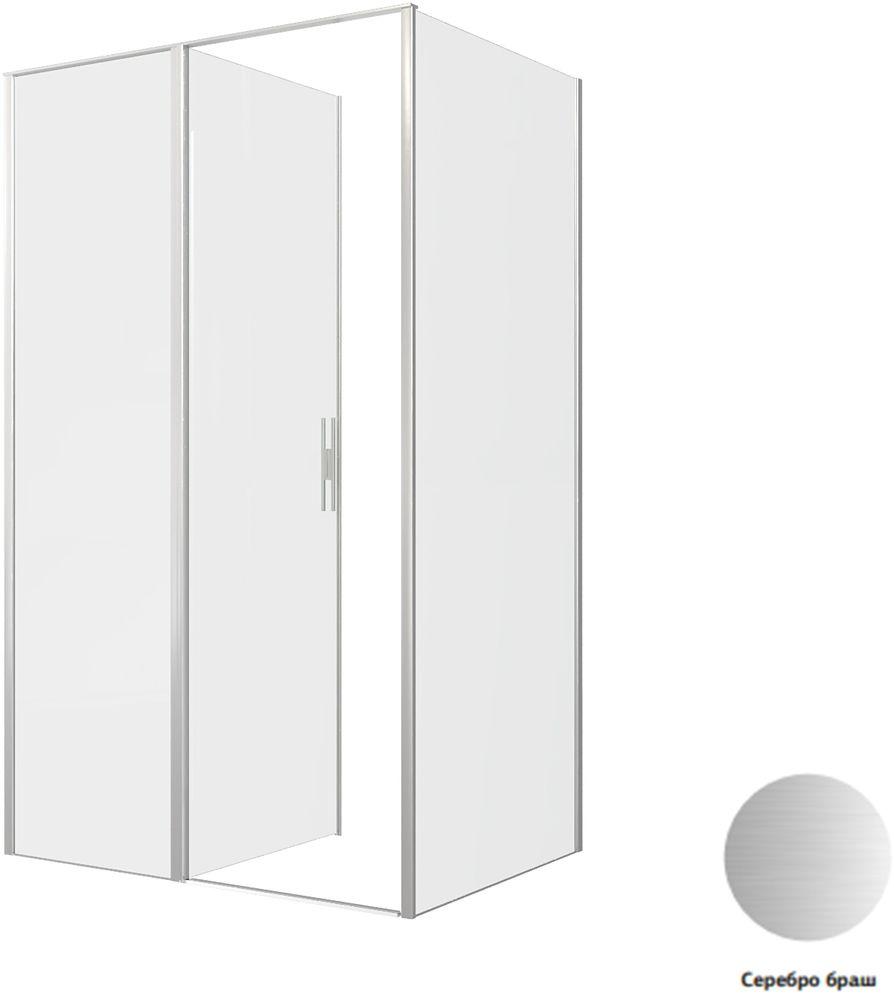 Душевой уголок Allen Brau Priority 120x90 3.31008.BA + 3.31017.BA серебро браш