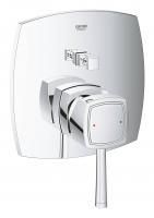 Смеситель однорычажный для ванны GROHE Grandera, квадратная розетка (24068000) Смеситель однорычажный для ванны GROHE Grandera, квадратная розетка (24068000)