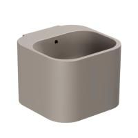 AZZURRA TANDEM Раковина подвесная 44х43см без отв. под смеситель, Tortora