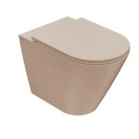 GLOBO Forty3 Унитаз напольный пристенный 57*36*h43см, с креплением, цвет: VISONE ЦЕНА со склада на 1шт)