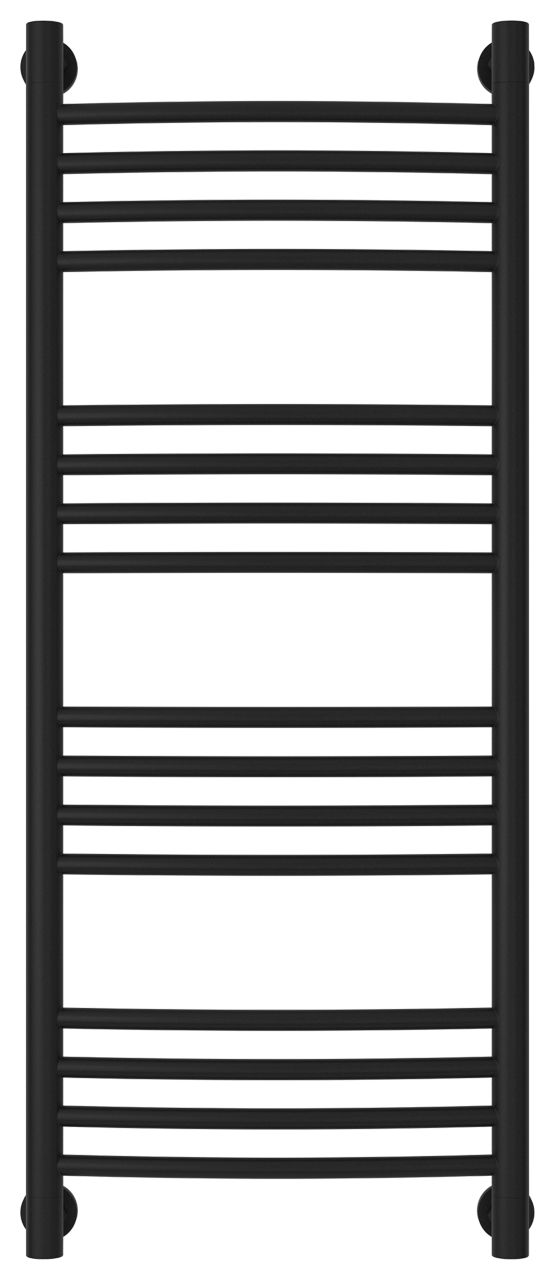 Полотенцесушитель водяной "Богема+" 1000х400 (Матовый Чёрный)