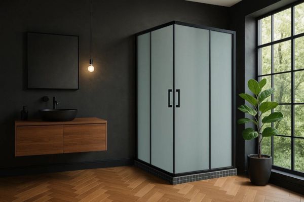 Душевой уголок Royal Bath RB HPD-C-BL 110х110х200 (матовое)