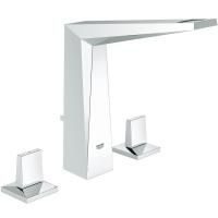 Смеситель для раковины GROHE Allure Brilliant на 3 отверстия с донным клапаном высокий излив, хром (20344000) Смеситель для раковины GROHE Allure Brilliant на 3 отверстия с донным клапаном высокий излив, хром (20344000)