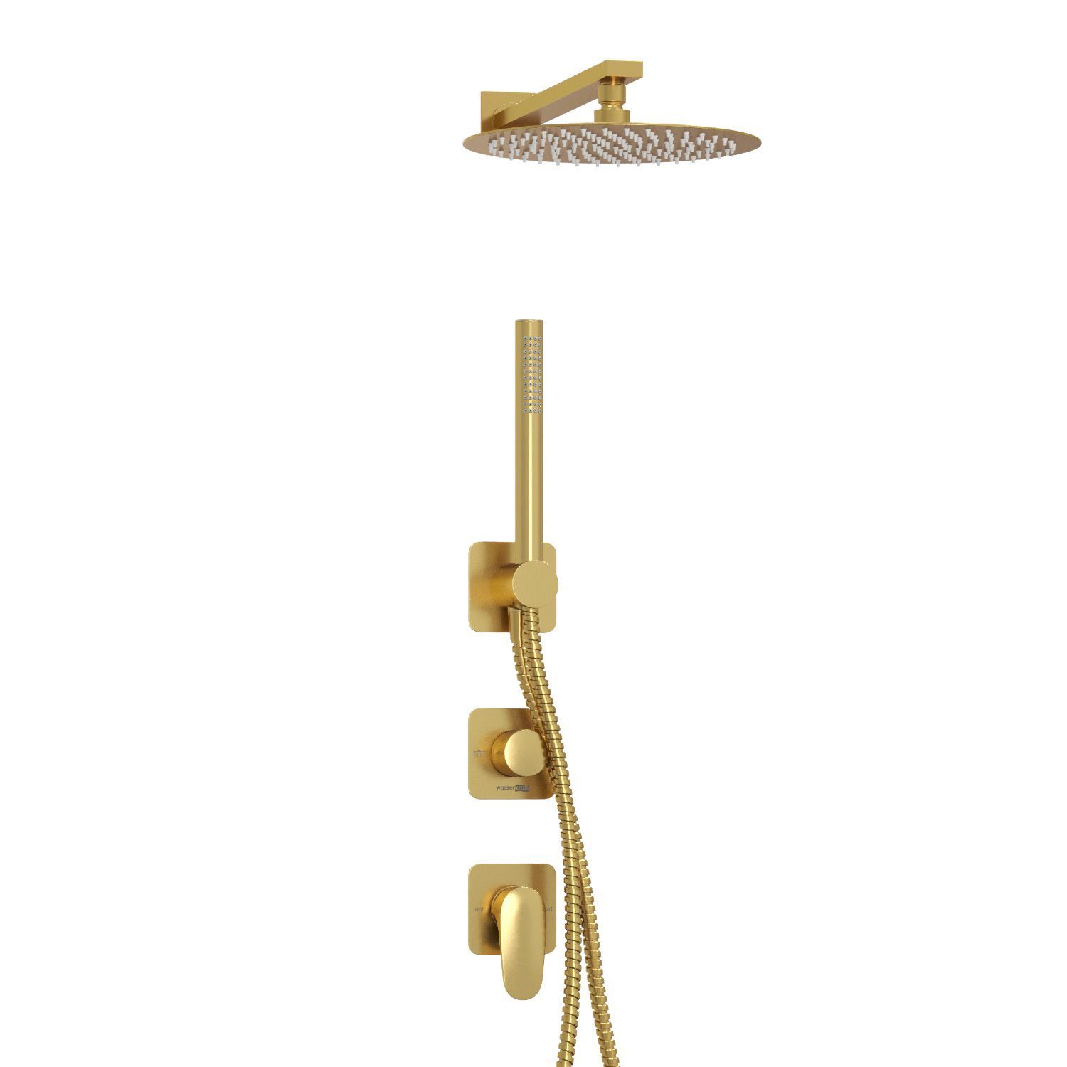 A3651.282.180.259.285.194.286  Встраиваемый комплект для душа с верхней душевой насадкой и лейкой