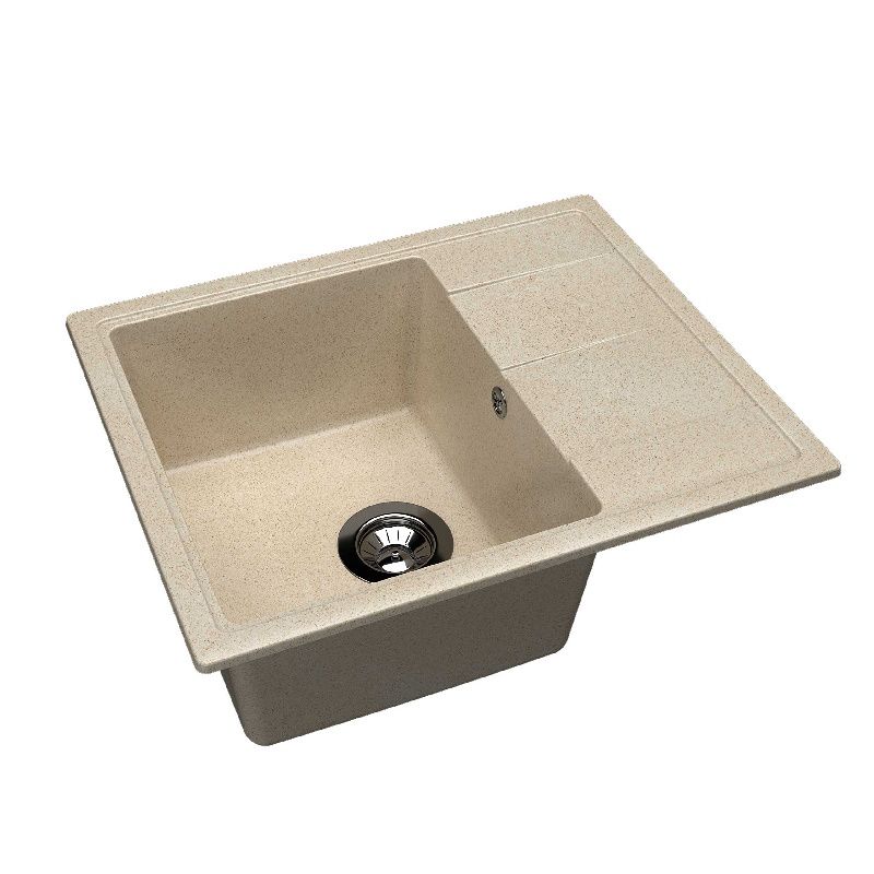 Кухонная мойка Dr. Gans НИКА 25.070.B0580.403, латте, артикул 25.070.B0580.403