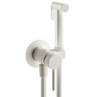 Plumberia Selection IXO Комплект гигиен. душа со смесителем, душ и держатель из металла, шланг PVC 1250мм, белый матовый