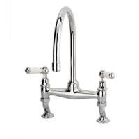 Devon Heritage Смеситель для кухни настольный, цвет хром