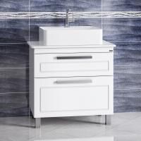 Тумба под раковину Санта Нептун 80 230007н напольная, со столешницей  ( ум. Гамма56)