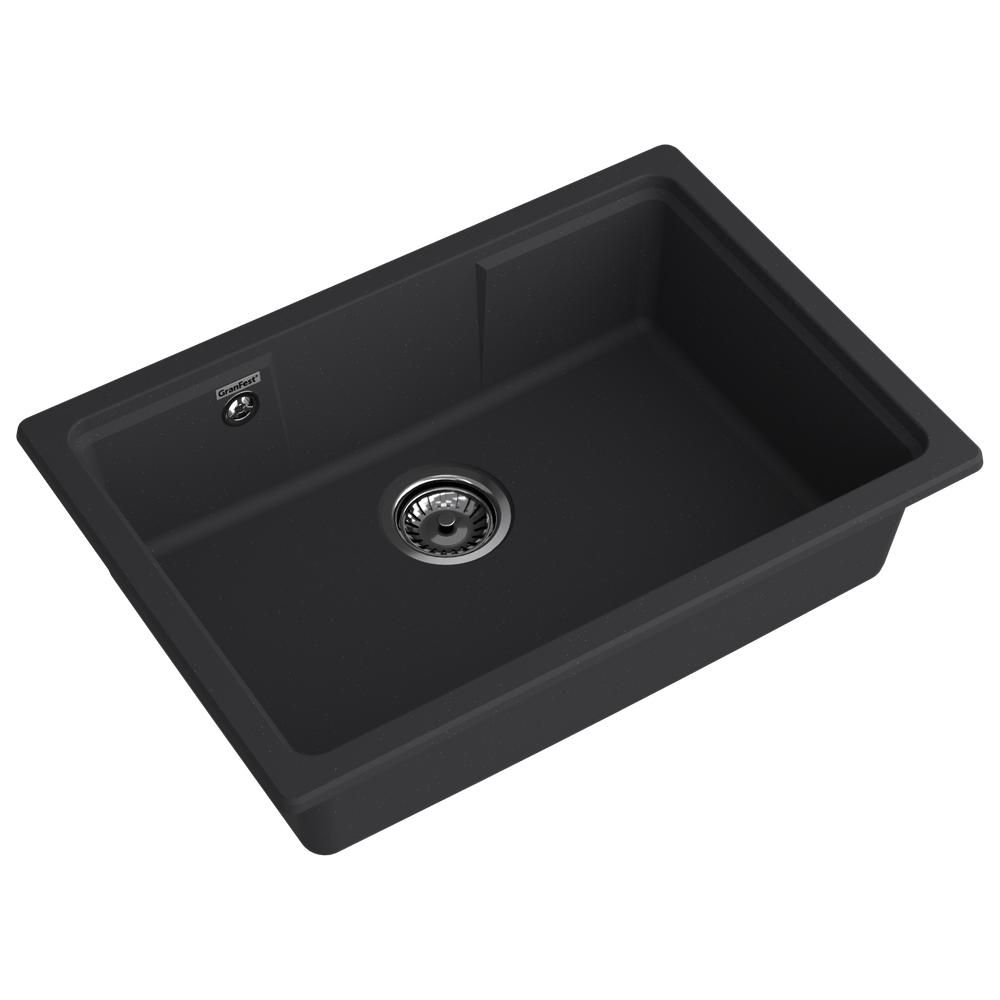 Кухонная мойка GranFest URBAN 4565, черный, артикул 4565 черный