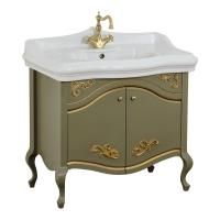 IMPERO База L87xH74xP52 см. для раковины 90 см, 2 двери, цвет: OLIVA