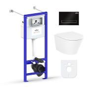 Комплект 6 в 1 Lavinia Boho Biore Compacto Rimless 77050172,премиум с пластиковой клавишей