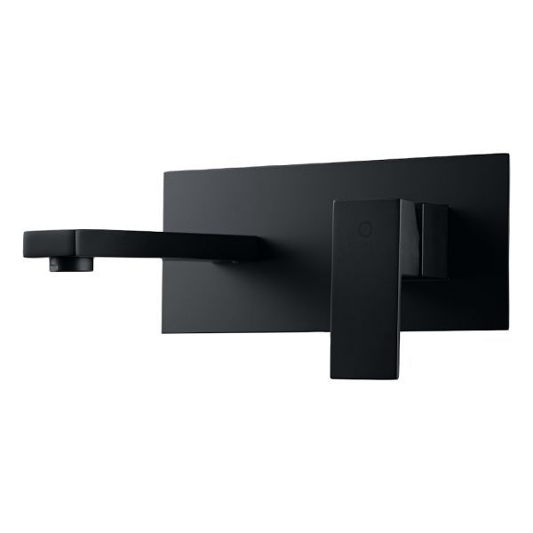 Смеситель для раковины встраиваемый FILARETE Fing FL4040BL, черный