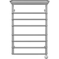 Электрический полотенцесушитель Terminus Арктур П8 500x796 4660059920436 с полкой Хром