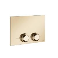 GESSI VENTI20 Клавиша смыва для унитаза двойная, для инсталляций TECE, цвет Warm Bronze PVD GESSI VENTI20 Клавиша смыва для унитаза двойная, для инсталляций TECE, цвет Warm Bronze PVD