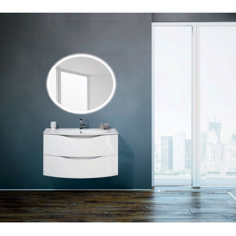 Зеркало BelBagno SPC-VST 75 с сенсорным выключателем с подсветкой Зеркало BelBagno SPC-VST 75 с сенсорным выключателем с подсветкой