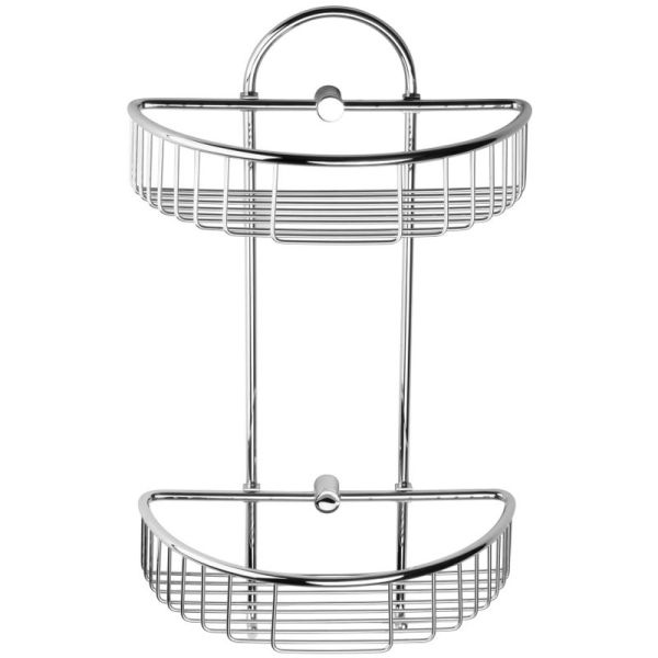 Полочка CYTRO двойная угловая 278*480*149